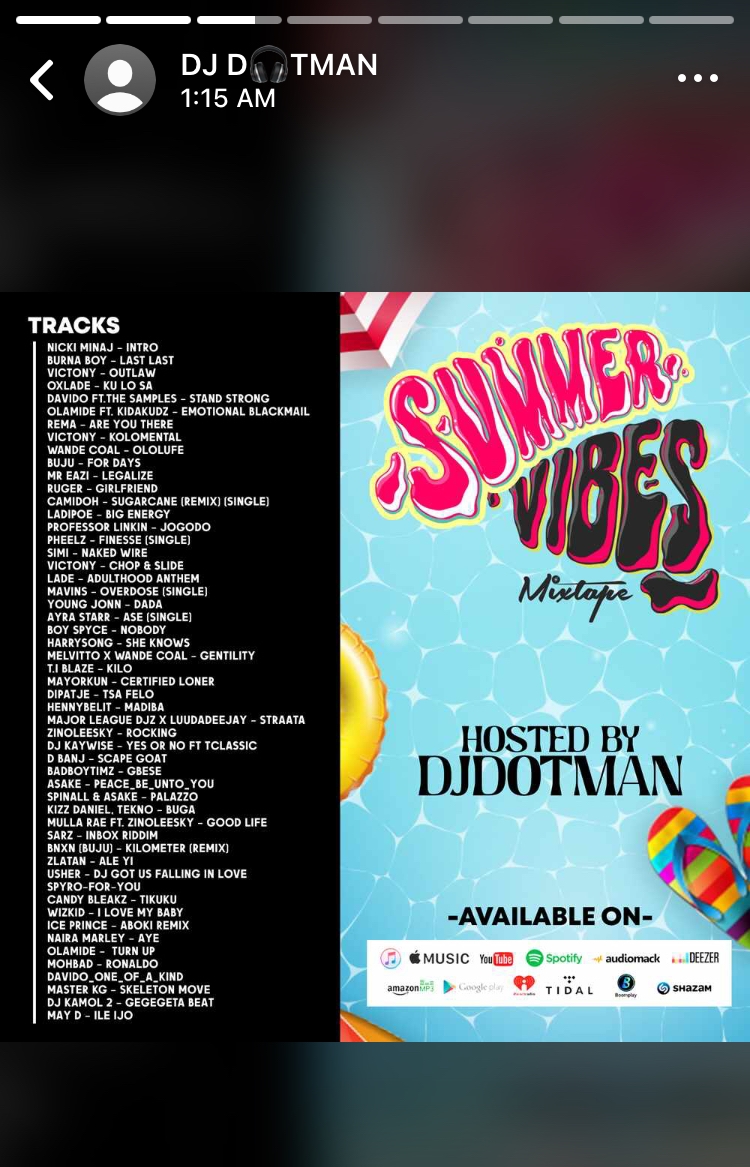 DJ Dotman mixtape event media