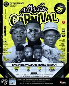 All White Carnival event media